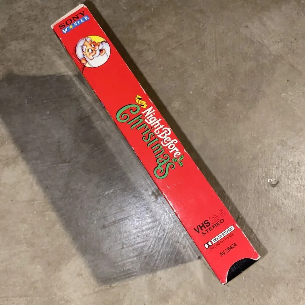 The Night Before Christmas (VHS 1994) Sony Wonder Golden Films